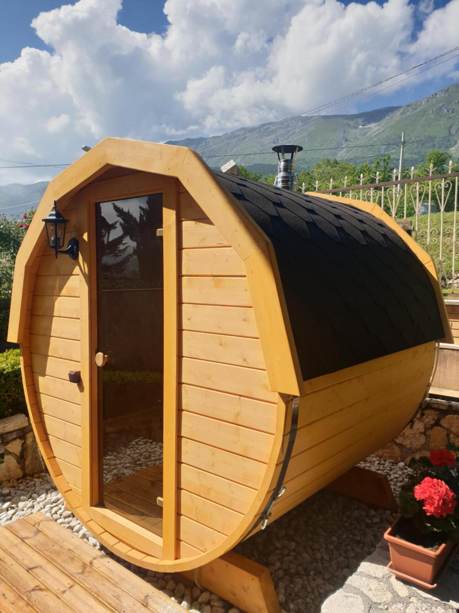 San Felice d'Ocre B&B Lo Chalet Di Ocre المظهر الخارجي الصورة