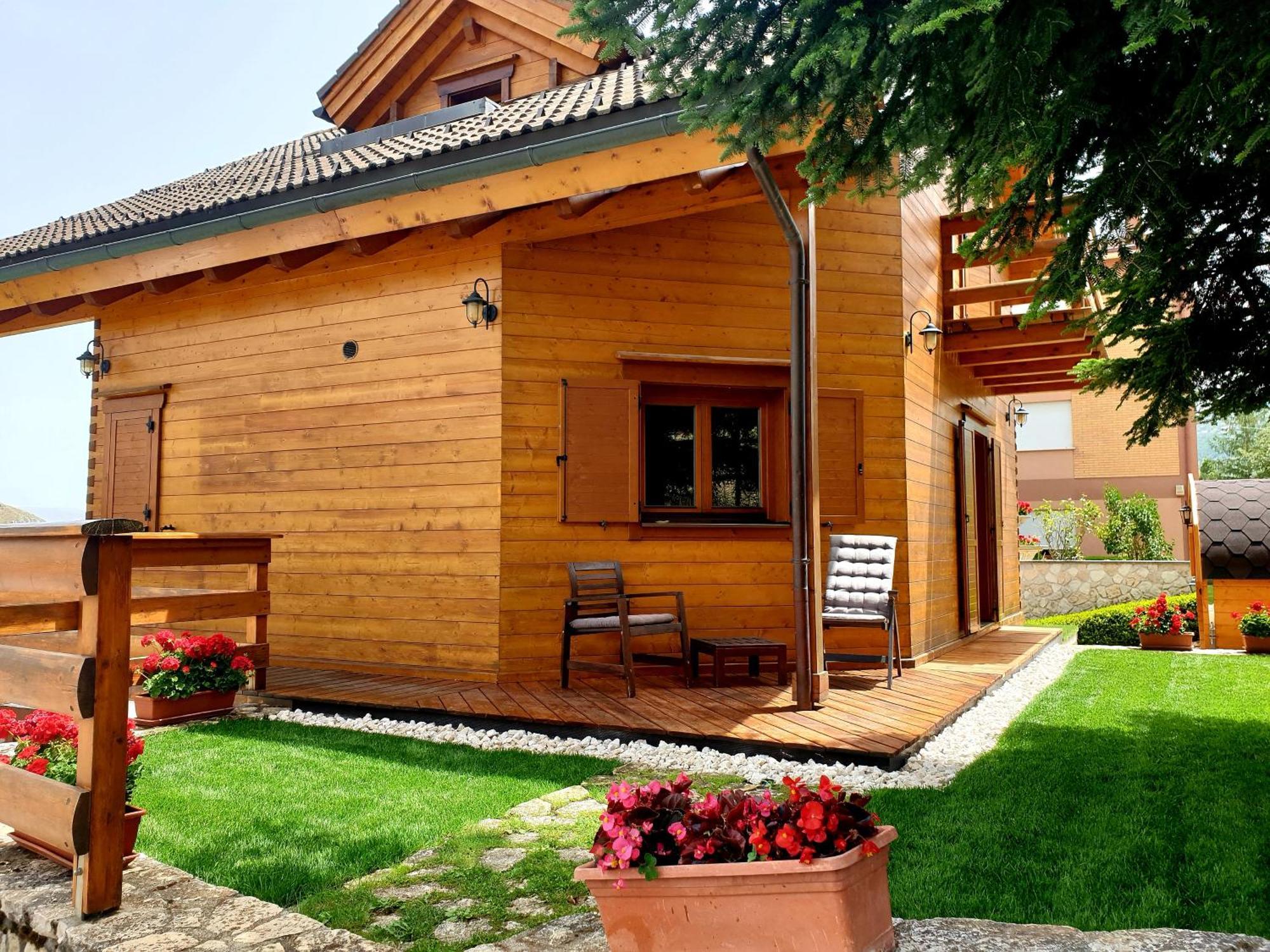 San Felice d'Ocre B&B Lo Chalet Di Ocre المظهر الخارجي الصورة